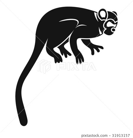 Marmoset monkey icon, simple style Marmoset monkey icon, simple style 31913157