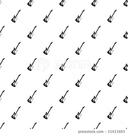 Acoustic guitar pattern vector - Stock Illustration [31913803] - PIXTA