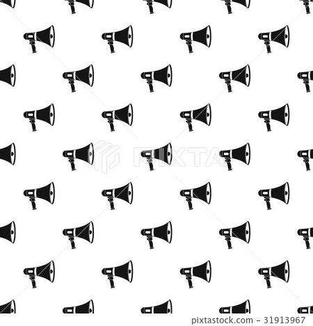 Megaphone pattern vector 31913967