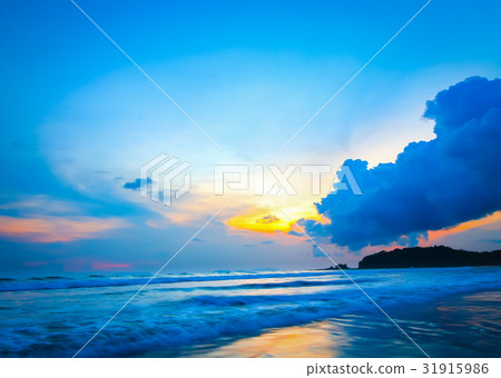 sunset background  31915986