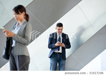 Using smartphone 31917296
