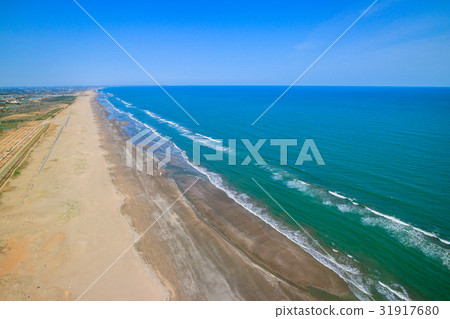 Aerial view of Sanbu City Hasunuma Midair Beach Area 31917680