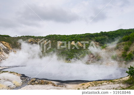 北海道登別溫泉大湯沼幸村 31918846