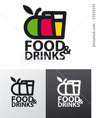 Food Company Logo Stock Illustration