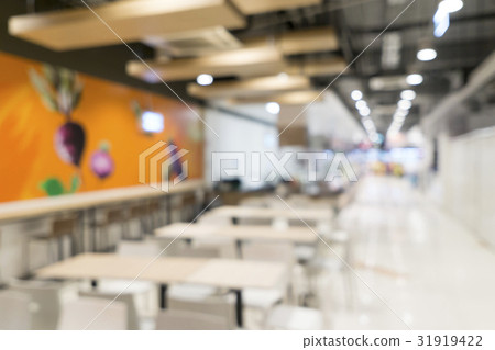 Blurred image of food court Blurred image of food court 31919422