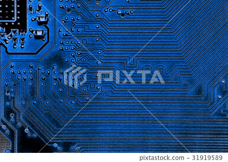 Abstract, close up of Electronic Circuits in Techn Abstract, close up of Electronic Circuits in Techn 31919589