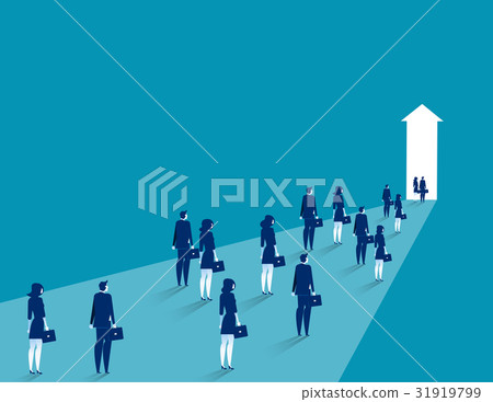 Business team group walking. 31919799