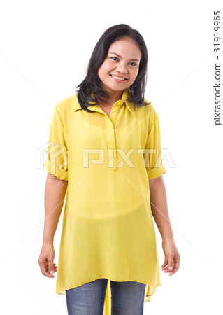 happy, smiling middle aged woman 31919965