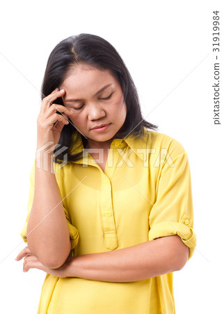 stressed, depressed woman stressed, depressed woman 31919984