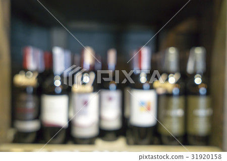 Blurred image of liquor shop Blurred image of liquor shop 31920158