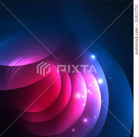 Glowing geometric shapes Glowing geometric shapes 31921752