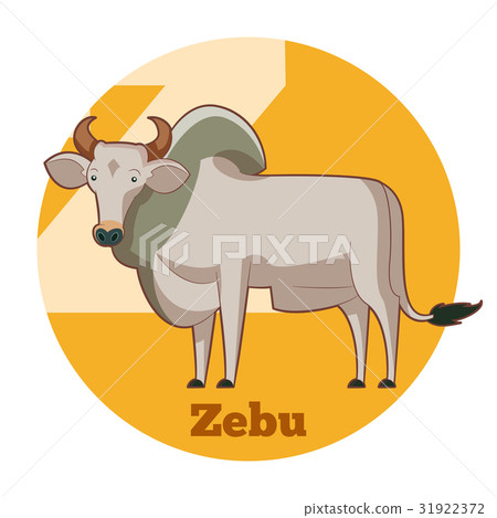 ABC Cartoon Zebu 31922372