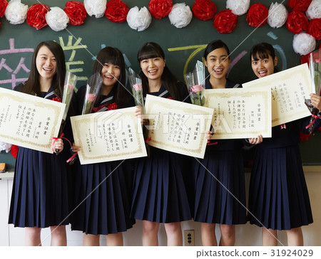 Graduation class commemorative photography 31924029