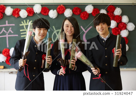 Graduation class commemorative photography 31924047