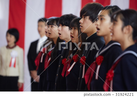 畢業典禮入學儀式圖像 畢業典禮入學儀式圖像 31924221