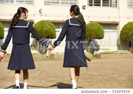 握手的校園畢業友誼 31924559