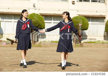 握手的校園畢業友誼 31924580