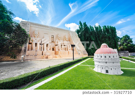 Cathedral group of Pisa in Mini Siam Park. Cathedral group of Pisa in Mini Siam Park. 31927710