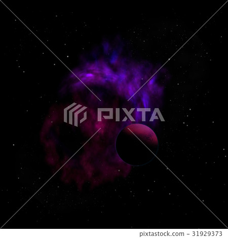 Small part of an infinite star field. 3D rendering Small part of an infinite star field. 3D rendering 31929373