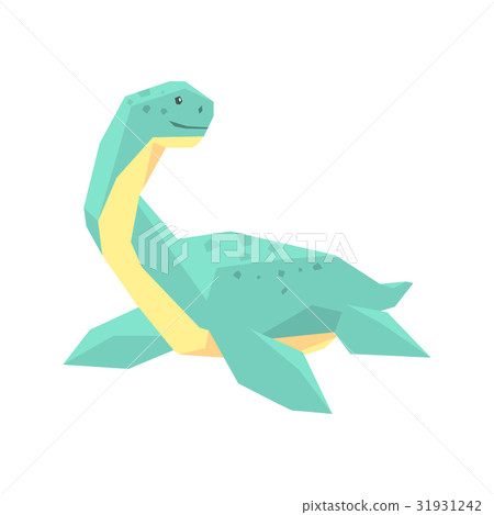 Cartoon elasmosaurus dinosaur character, Jurassic Cartoon elasmosaurus dinosaur character, Jurassic 31931242
