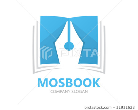 book pen logo