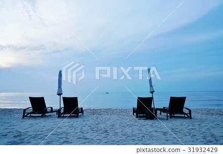 Morning View of Cha-am Beach of Thai Kingdom Cha Am Beach 31932429