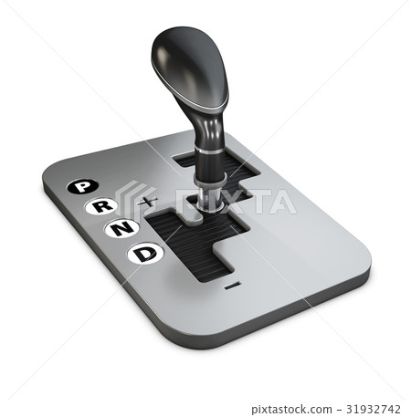 Vehicle gear stick: automatic transmission. 31932742
