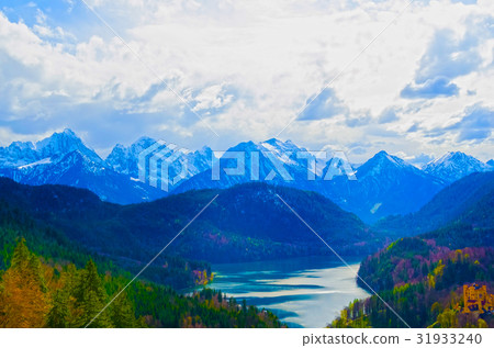 Hohenschwangau Castle, Bavaria, Germany. 31933240