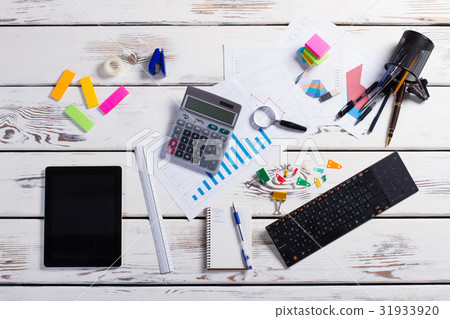 Multi-colored stationery. Multi-colored stationery. 31933920