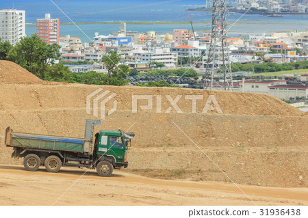 Okinawa construction base return construction 31936438