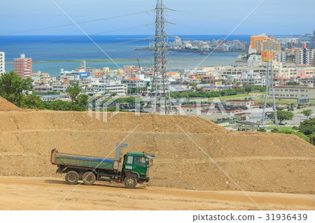 Okinawa construction base return construction 31936439