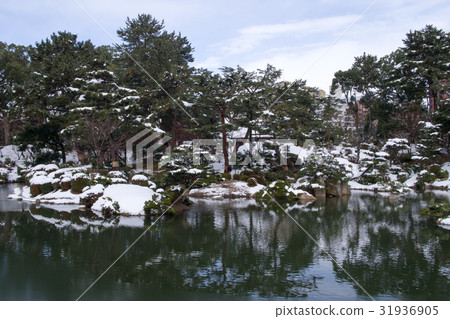 雪化妝廣島Shukkeien 雪化妝廣島Shukkeien 31936905
