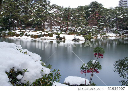 Snow makeup Hiroshima Shukkeien 31936907