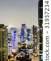 city scape night bangkok 31937234