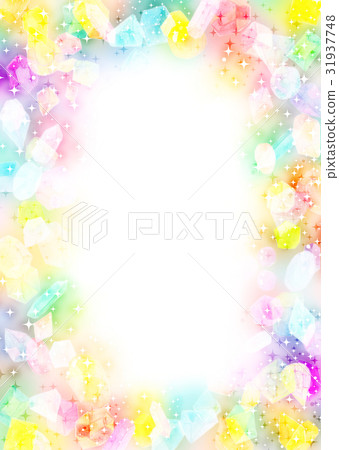 Watercolor illustration Jewel texture Watercolor illustration Jewel texture 31937748