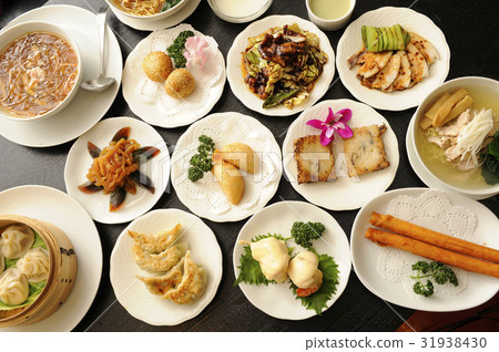Chinese food small dish set Chinese food small dish set 31938430