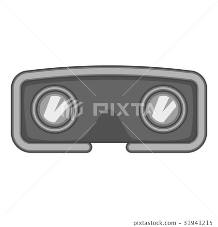 VR glasses icon monochrome 31941215