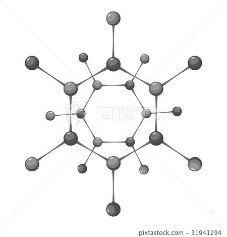Chemistry science icon monochrome Chemistry science icon monochrome 31941294