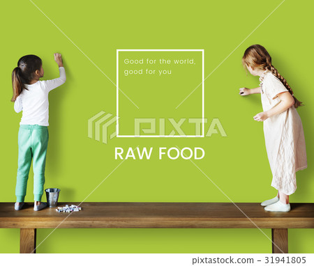 Healthy Eating Food Lifestyle Organic Wellness Graphic 31941805