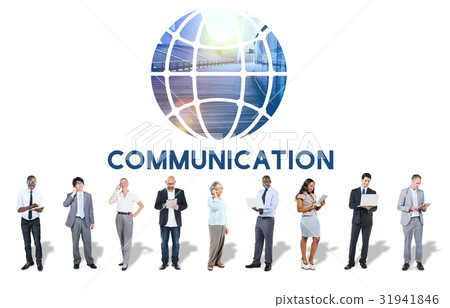 Social Networking Connection Global Communication 31941846