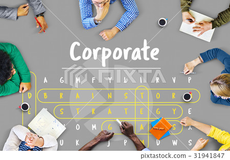 Business Team Meeting Brainstorming Planning Concept 31941847