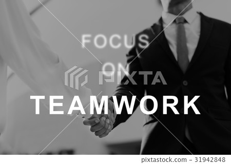 Teamwork Word Team Building Collaboration Teamwork Word Team Building Collaboration 31942848