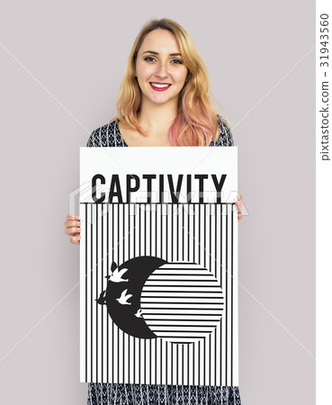 Graphic of bird unleashed from captivity to freedom Graphic of bird unleashed from captivity to freedom 31943560