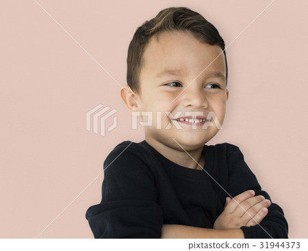 A little boy is really confidence 31944373