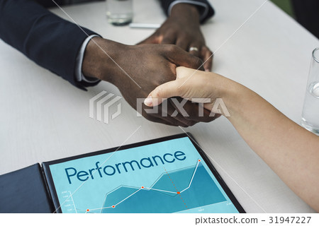 Corporate business line graph report 31947227