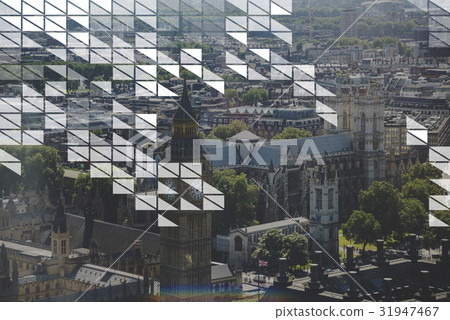 Triangle Geometric Graphic Pattern Template Triangle Geometric Graphic Pattern Template 31947467