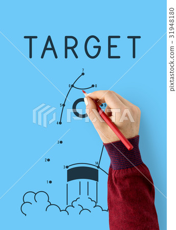 Performance Way to Success Target Icon Performance Way to Success Target Icon 31948180