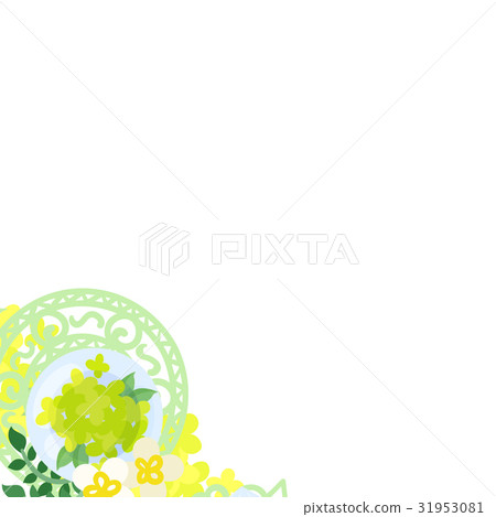 Yellow flower miscellaneous frame material Yellow flower miscellaneous frame material 31953081