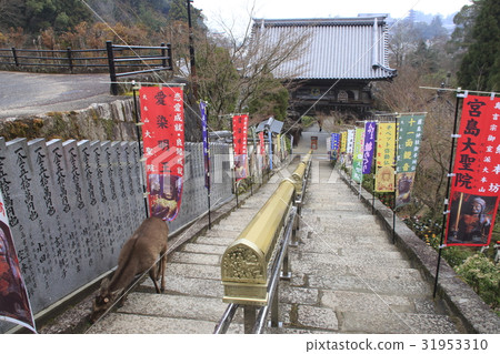 在Miyajima Omotoyama Daishoin（Nijimon and Deer） 31953310