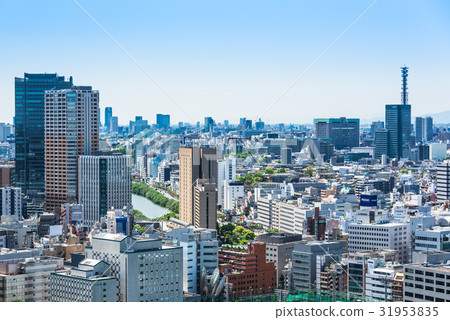 Townscape of central Tokyo 31953835